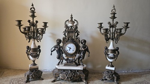 Trittico orologio italiano