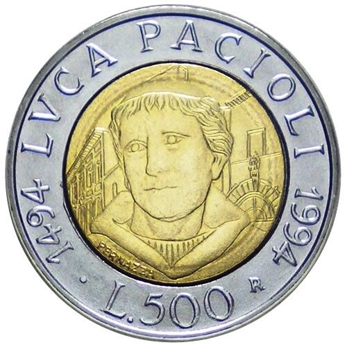 500 lire 1994 luca - -,