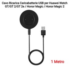 Cavo Ricarica Caricabatterie USB per Huawei Watch GT/GT 2/GT 2e / Honor Magic 2