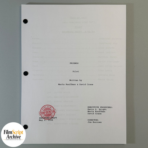 Friends script pilot - tv,
