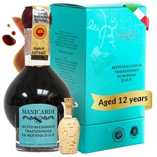 Aceto Balsamico di Modena DOP invecchiato 12 anni spessore 3,38 fl oz regalo gourmet
