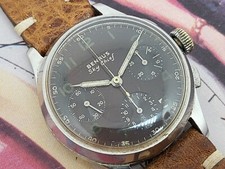 Vintage Mens Steel BENRUS Sky
