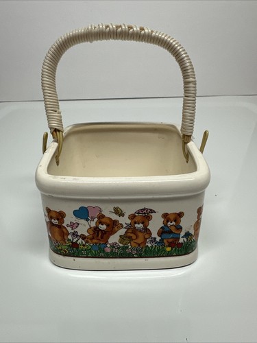 Cestino quadrato ceramica - quadrato,