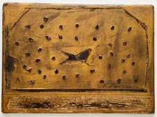 LUCIO FONTANA STYLE ABSTRACT