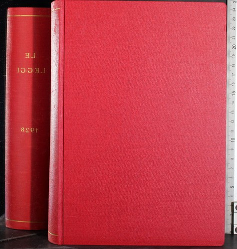 Leggi anno 1928 aa vv - le,