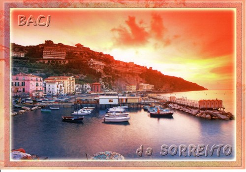 Dieci cartoline sorrento - dieci,