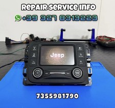 7355981790 SERVIZIO DI RIPARAZIONE UCONNECT JEEP RENEGADE COMPASS GARANZIA 1ANNO