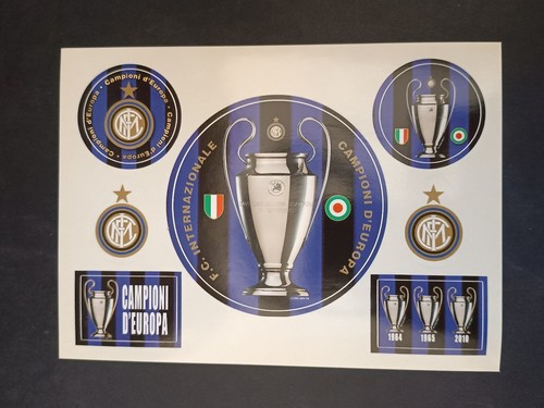 Adesivi calcio inter campioni - calcio,