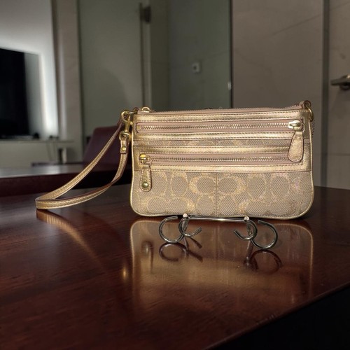 Coach poppy gold metallic - coach,
