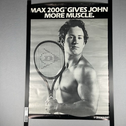 Poster john mcenroe dunlop - mcenroe,
