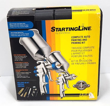 Devilbiss 802343 Startingline Complete Auto Painting & Priming KIt Guns New