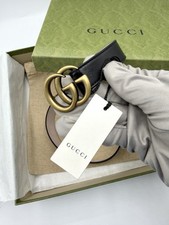 CINTURA GUCCI KIDS GG MARMONT - NERA - NUOVA CON SCATOLA