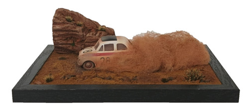 Diorama fiat 500 - 500, deserti