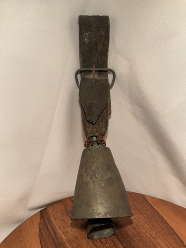 Campana vintage mucca - , 6"