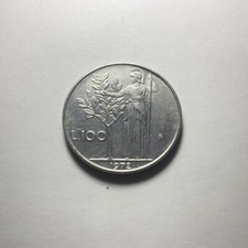 MONETA 100 LIRE 1972 -