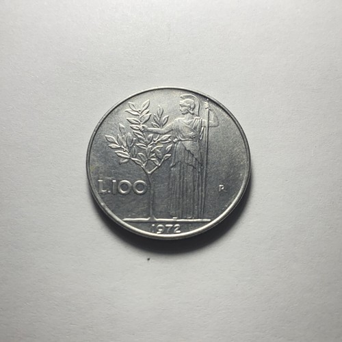 Moneta 100 lire 1972 - moneta,