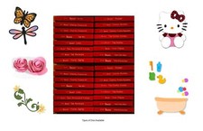 SIZZIX BIG DIES Taglio PELLE TESSUTO METALLO per BIG SHOT EVOLUTION CUTTLEBUG 25 Die