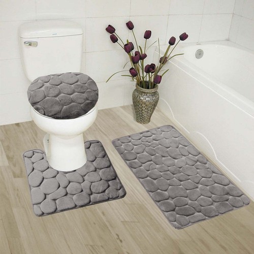 Set bagno grigio roccia - roccia, 3