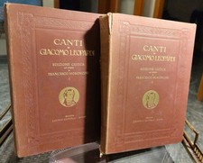 Canti giacomo leopardi - giacomo,