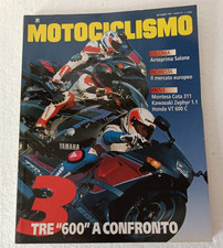 Motociclismo 9 1992 - Honda VT 600 C - Montesa Cota 311 - Yamaha FZR 600 - Honda
