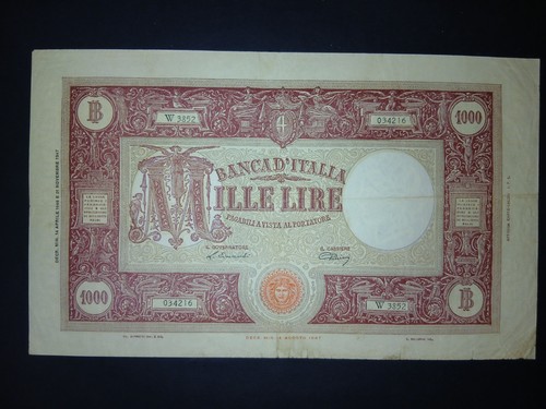 1000 lire barbetti 1948 - lire,