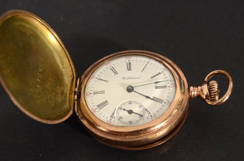 Orologio tasca 1900 - da, waltham