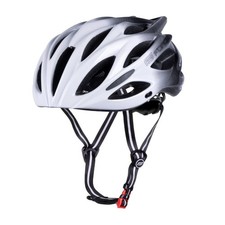 Casco bici MTb e corsa Force Bull HUE bianco nero