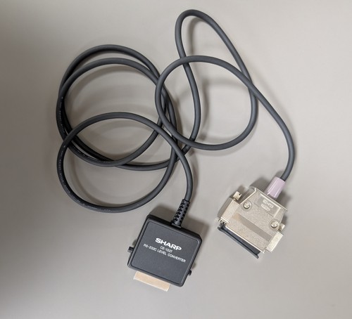 Sharp 133t rs232c - sharp, ce-133t