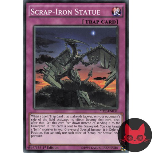 Yugioh scrap iron statue - scrap-iron,