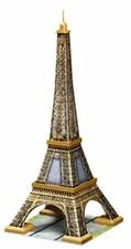 Ravensburger Italy Puzzle 3D Eiffel Tower Paris, 216 Pezzi, 125562 (t0y)