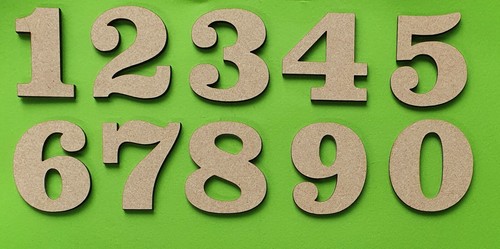 Clarendon numeri legno - clarendon,