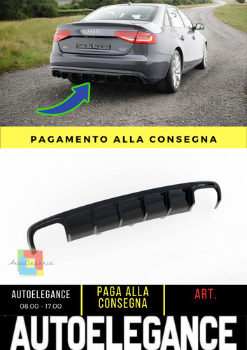 ✨Diffusore posteriore nero