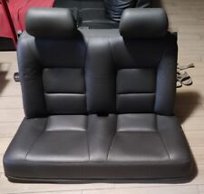 Sedili Posteriori Pelle Nera Saab 93 Cabrio 2.0 Turbo Benzina 1998-2003