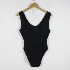 Canotta Emporio Armani Taglia 2 Donna Logo Comodo Cotone Pratico Tinta Unita