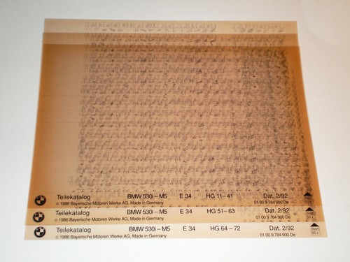 Microfiche catalogo ricambi - microfiche,
