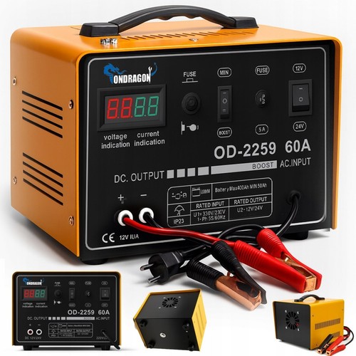 Caricabatterie 12v 24v 60a - 12v,