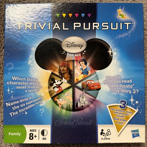Trivial pursuit disney for all - pursuit,