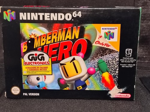 Bomberman hero nintendo - nintendo, 64