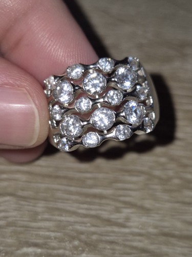 Anello diamonique dqcz - diamonique, multi