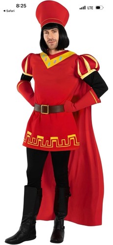 Lord farquaad costume fiaba - lord,