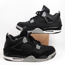 Nike Air Jordan 4 tela nera
