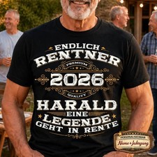 Pensione Regalo Uomo T-Shirt