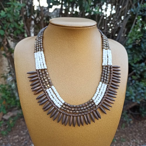 Collana bavaglino boemo