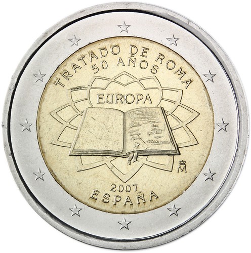 Moneta euro spagna 2007 - euro,