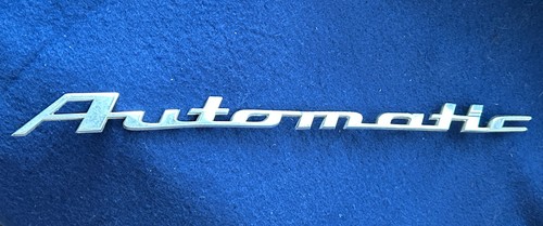 Emblema scritta automatica - emblema,