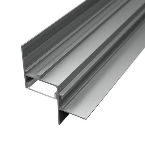 Profilo alluminio grigio - profilo,