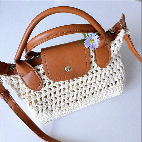 Borsa donna estiva - in, maglia