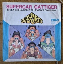 SUPERCAR GATTIGER  SUPEROBOTS - MYSHA  ROCKING HORSE   45 GIRI ORIGINALE  OTTIMO