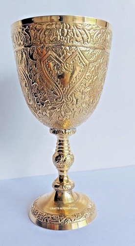 Calice vino reale - da, ottone