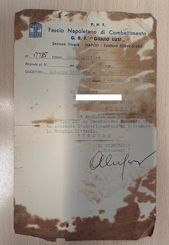 Documento gruppo - documento, p.n.f.